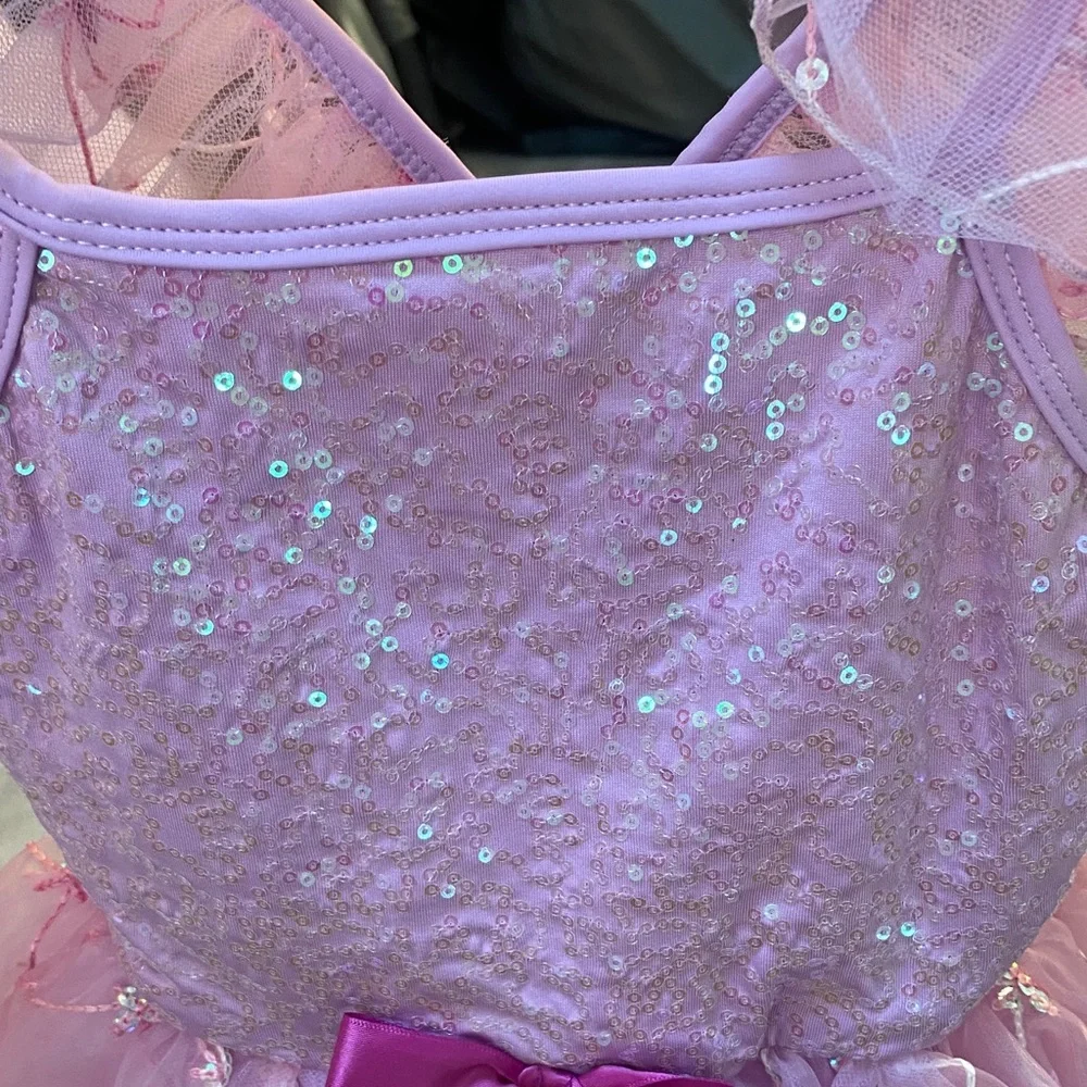 Revolution Sparkling Pink Kids Dance Dress (x2 available)